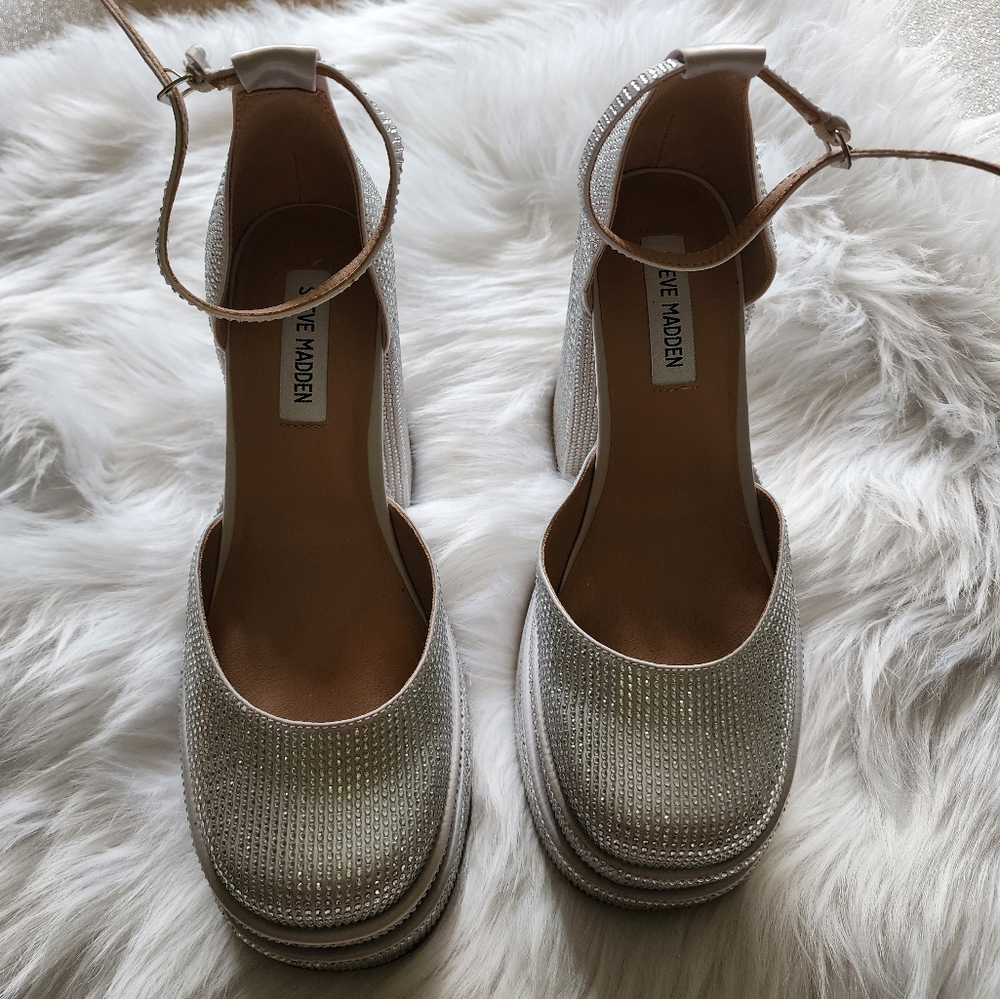 Charlize Rhinestone Platforms - Picture 3 of 4